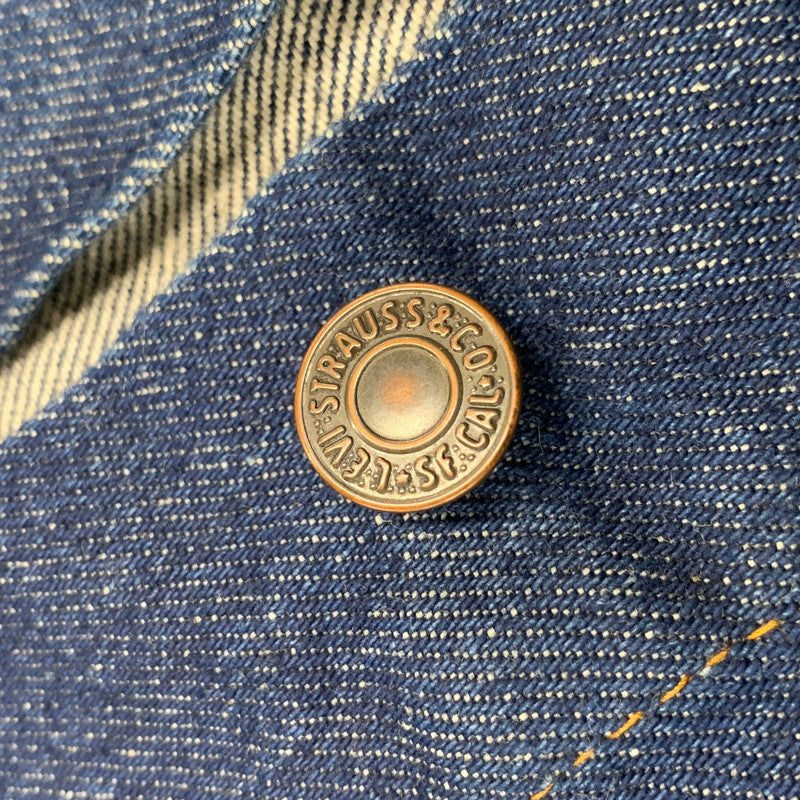 【中古品】【メンズ】 Levi's リーバイス DENIM JACKET 70505-0230 デニムジャケット 刻印J22 日本製 146-260929-as-05-izu サイズ：42 カラー：インディゴ 万代Net店