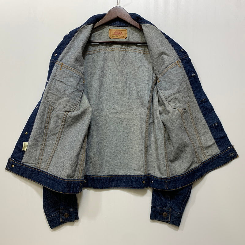 【中古品】【メンズ】 Levi's リーバイス DENIM JACKET 70505-0230 デニムジャケット 刻印J22 日本製 146-260929-as-05-izu サイズ：42 カラー：インディゴ 万代Net店