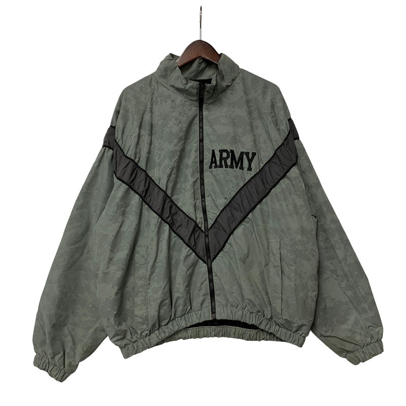 【中古品】【メンズ】 US.ARMY ユーエスアーミー 8415-01-575-4246 IPFU TRAINING JACKET トレーニング ジャケット アウター 146-260930-cs-10-izu サイズ：LARGE/SHORT カラー：グレー系 万代Net店