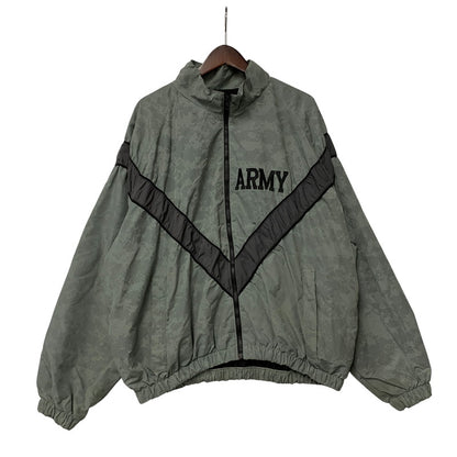 【中古品】【メンズ】 US.ARMY ユーエスアーミー 8415-01-575-4246 IPFU TRAINING JACKET トレーニング ジャケット アウター 146-260930-cs-10-izu サイズ：LARGE/SHORT カラー：グレー系 万代Net店