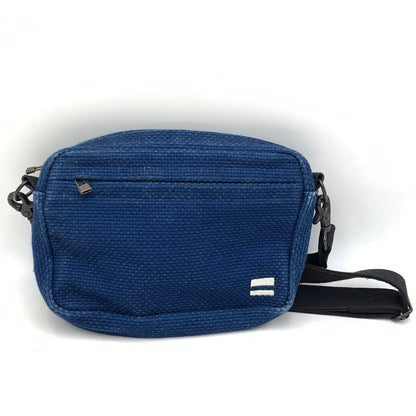 【中古品】【メンズ/レディース】 MOMOTARO JEANS 桃太郎ジーンズ 刺し子 SHOULDER BAG ショルダー バッグ 鞄 カバン 188-260929-ya-13-izu カラー：ネイビー 万代Net店
