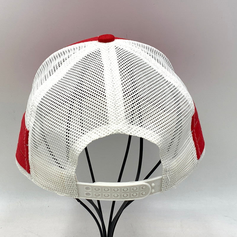 【中古品】【メンズ/レディース】 COCA-COLA コカ・コーラ USA製 MESH CAP メッシュ キャップ 帽子 185-260929-ya-16-izu サイズ：ONESIZE カラー：レッド×ホワイト 万代Net店
