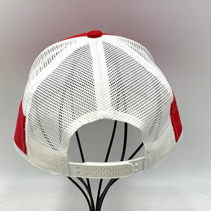 【中古品】【メンズ/レディース】 COCA-COLA コカ・コーラ USA製 MESH CAP メッシュ キャップ 帽子 185-260929-ya-16-izu サイズ：ONESIZE カラー：レッド×ホワイト 万代Net店