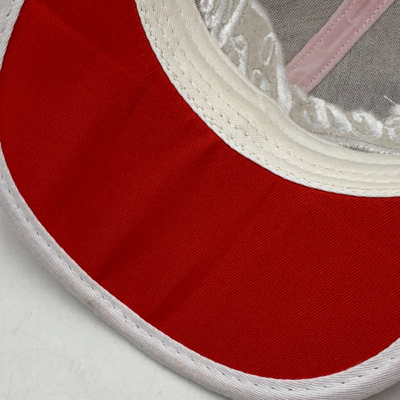 【中古品】【メンズ/レディース】 COCA-COLA コカ・コーラ USA製 MESH CAP メッシュ キャップ 帽子 185-260929-ya-16-izu サイズ：ONESIZE カラー：レッド×ホワイト 万代Net店