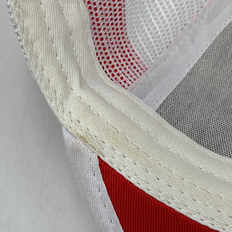 【中古品】【メンズ/レディース】 COCA-COLA コカ・コーラ USA製 MESH CAP メッシュ キャップ 帽子 185-260929-ya-16-izu サイズ：ONESIZE カラー：レッド×ホワイト 万代Net店