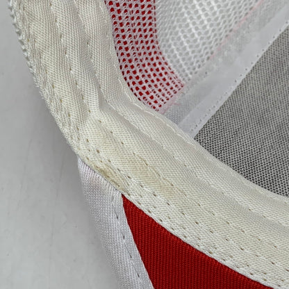 【中古品】【メンズ/レディース】 COCA-COLA コカ・コーラ USA製 MESH CAP メッシュ キャップ 帽子 185-260929-ya-16-izu サイズ：ONESIZE カラー：レッド×ホワイト 万代Net店