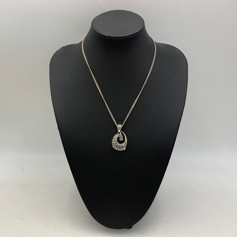 【中古品】【メンズ/レディース】 MAORI マオリ MO-171 925 HIPA MA TUA "過去と未来" ネックレス トップ アクセサリー 191-261002-ay-03-izu カラー：シルバー 万代Net店