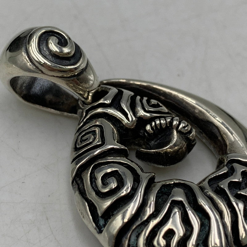【中古品】【メンズ/レディース】 MAORI マオリ MO-171 925 HIPA MA TUA "過去と未来" ネックレス トップ アクセサリー 191-261002-ay-03-izu カラー：シルバー 万代Net店