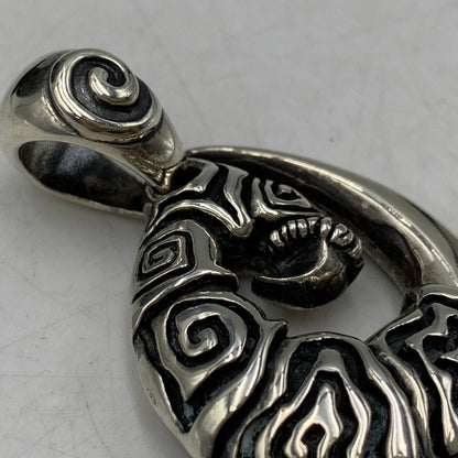 【中古品】【メンズ/レディース】 MAORI マオリ MO-171 925 HIPA MA TUA "過去と未来" ネックレス トップ アクセサリー 191-261002-ay-03-izu カラー：シルバー 万代Net店