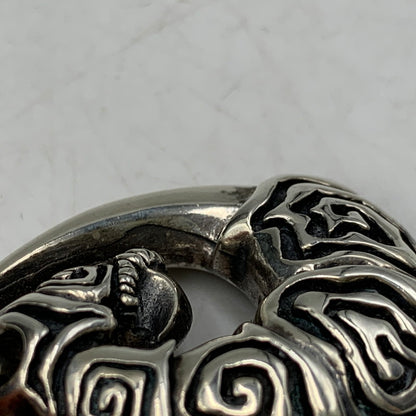 【中古品】【メンズ/レディース】 MAORI マオリ MO-171 925 HIPA MA TUA "過去と未来" ネックレス トップ アクセサリー 191-261002-ay-03-izu カラー：シルバー 万代Net店