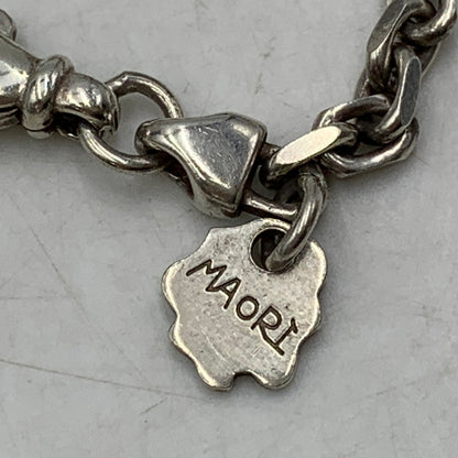 【中古品】【メンズ/レディース】 MAORI マオリ 925 AZUKI CHAIN NECKLACE あずき チェーン ネックレス アクセサリー 191-261002-ay-05-izu カラー：シルバー 万代Net店