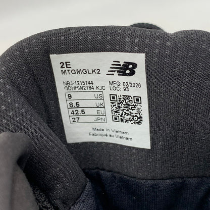 【中古美品】【メンズ】 NEW BALANCE ニューバランス MTGMGLK2 FRESH FOAM X GAROE HIKER GORE-TEX フレッシュ フォーム エックス ガロエ ハイカー ゴアテックス スニーカー シューズ 靴 162-260928-cs-13-izu サイズ：27cm カラー：ブラック 万代Net店
