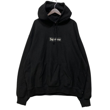 【中古品】【メンズ】 SUPREME シュプリーム 25FW BOX LOGO HOODED SWEATSHIRT ボックス ロゴ フーデッド スウェットシャツ トップス 長袖 149-260928-cs-17-izu サイズ：XXL カラー：ブラック 万代Net店