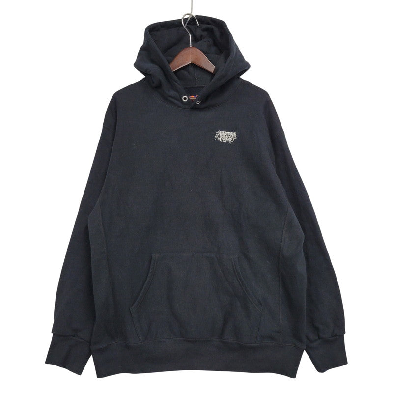 【中古品】【メンズ】 BUDSPOOL バッズプール CLASSIC LOGO SWEAT HOODIE クラシックロゴ スウェットフーディー パーカー 142-260929-as-10-izu サイズ：XL カラー：ブラック 万代Net店