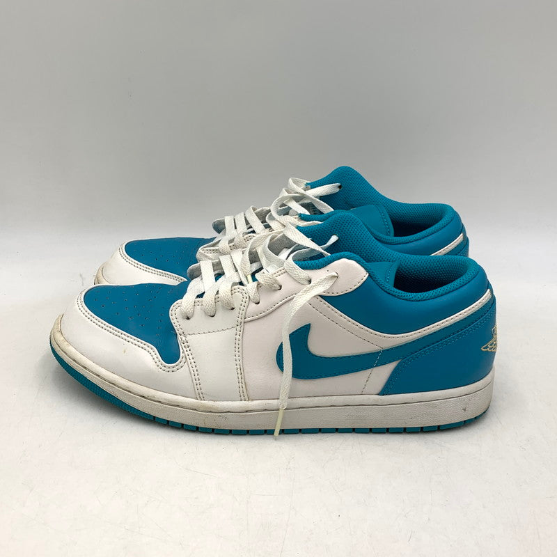 【中古品】【メンズ】 NIKE ナイキ 553558-174 AIR JORDAN エア ジョーダン 1 LOW ロウ スニーカー シューズ 靴 160-260929-ya-11-izu サイズ：29cm カラー：AQUATONE 万代Net店