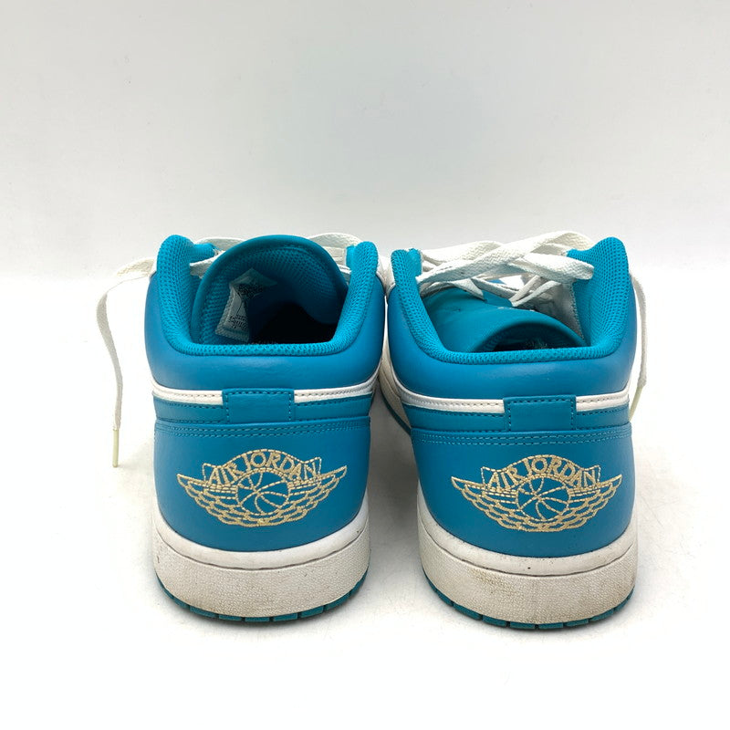 【中古品】【メンズ】 NIKE ナイキ 553558-174 AIR JORDAN エア ジョーダン 1 LOW ロウ スニーカー シューズ 靴 160-260929-ya-11-izu サイズ：29cm カラー：AQUATONE 万代Net店