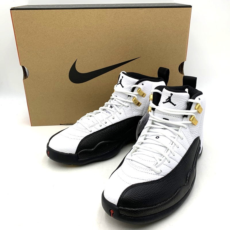 【中古美品】【メンズ】 NIKE ナイキ CT8013-117 AIR JORDAN 12 RETRO OG エア ジョーダン レトロ オリジナル スニーカー シューズ 靴 160-260928-cs-12-izu サイズ：26.5cm カラー：WHITE/BLACK-TAXI 万代Net店