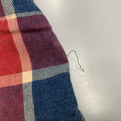 【中古品】【メンズ】 TMT ティーエムティー L/SL INDIGO CHECK SHIRT TSH-F13SP04 インディゴ チェックシャツ 長袖 140-260929-as-04-izu サイズ：S カラー：マルチカラー 万代Net店