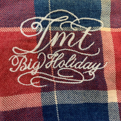 【中古品】【メンズ】 TMT ティーエムティー L/SL INDIGO CHECK SHIRT TSH-F13SP04 インディゴ チェックシャツ 長袖 140-260929-as-04-izu サイズ：S カラー：マルチカラー 万代Net店