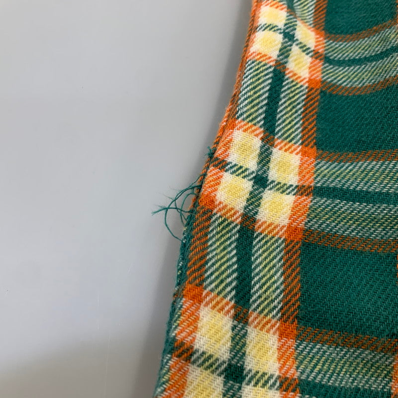 【中古品】【メンズ】 TMT ティーエムティー ORIGINAL DOUBLE GAUZE CHECK WESTERN SHIRTS TSH-F16SP04 チェック ウエスタン シャツ 長袖 140-260929-as-03-izu サイズ：M カラー：グリーン系 万代Net店