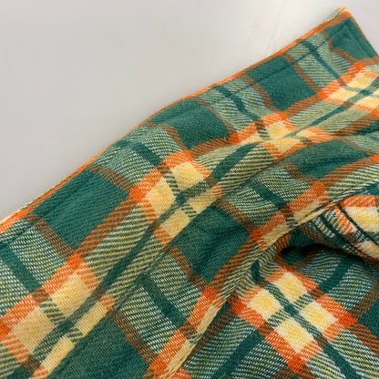【中古品】【メンズ】 TMT ティーエムティー ORIGINAL DOUBLE GAUZE CHECK WESTERN SHIRTS TSH-F16SP04 チェック ウエスタン シャツ 長袖 140-260929-as-03-izu サイズ：M カラー：グリーン系 万代Net店