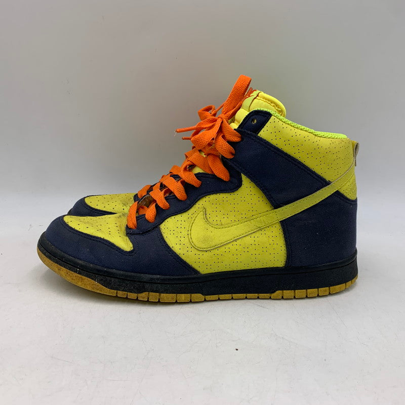 【中古品】【メンズ】 NIKE ナイキ 317982-772 DUNK HIGH VLTG YLLW HOMER SIMPSON スニーカー 靴 160-261003-sm-01-izu サイズ：27ｃｍ カラー：YELLOW 万代Net店