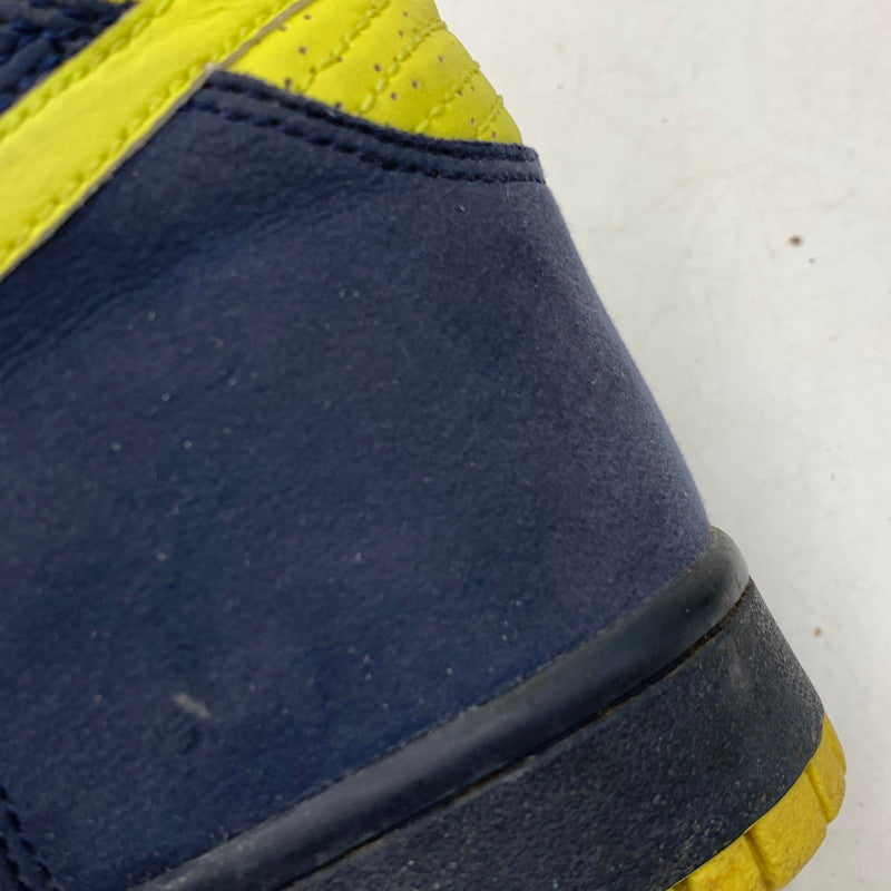 【中古品】【メンズ】 NIKE ナイキ 317982-772 DUNK HIGH VLTG YLLW HOMER SIMPSON スニーカー 靴 160-261003-sm-01-izu サイズ：27ｃｍ カラー：YELLOW 万代Net店