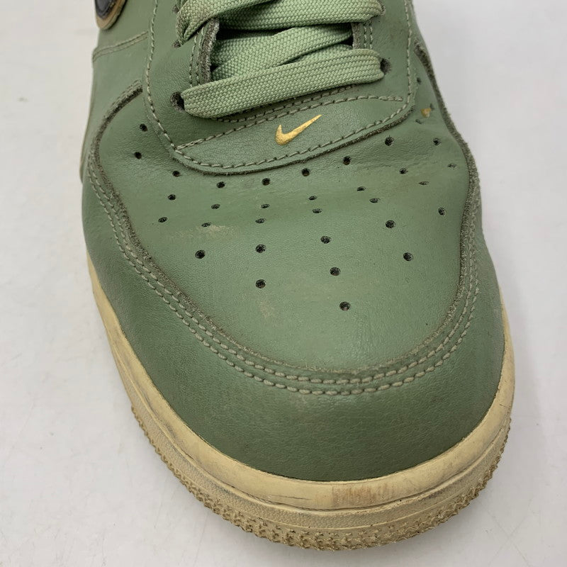 【中古品】【メンズ】 NIKE ナイキ DA8481-300 AIR FORCE 1 LOW エア フォース ワン ロー スニーカー シューズ 靴 160-260928-cs-10-izu サイズ：28cm カラー：DOUBLE SWOOSHES/GREEN/METALLIC GOLD 万代Net店