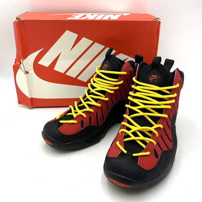 【中古品】【メンズ】 NIKE ナイキ 316383-001 AIR BAKIN エア ベイキン スニーカー シューズ 靴 160-260928-cs-11-izu サイズ：28cm カラー：BLACK/METALLIC SILVER-VARSITY RED-ORANGE BLAZE 万代Net店