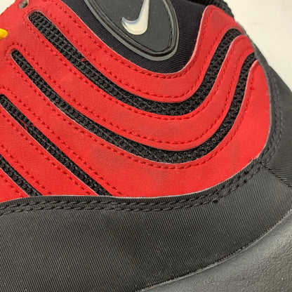 【中古品】【メンズ】 NIKE ナイキ 316383-001 AIR BAKIN エア ベイキン スニーカー シューズ 靴 160-260928-cs-11-izu サイズ：28cm カラー：BLACK/METALLIC SILVER-VARSITY RED-ORANGE BLAZE 万代Net店