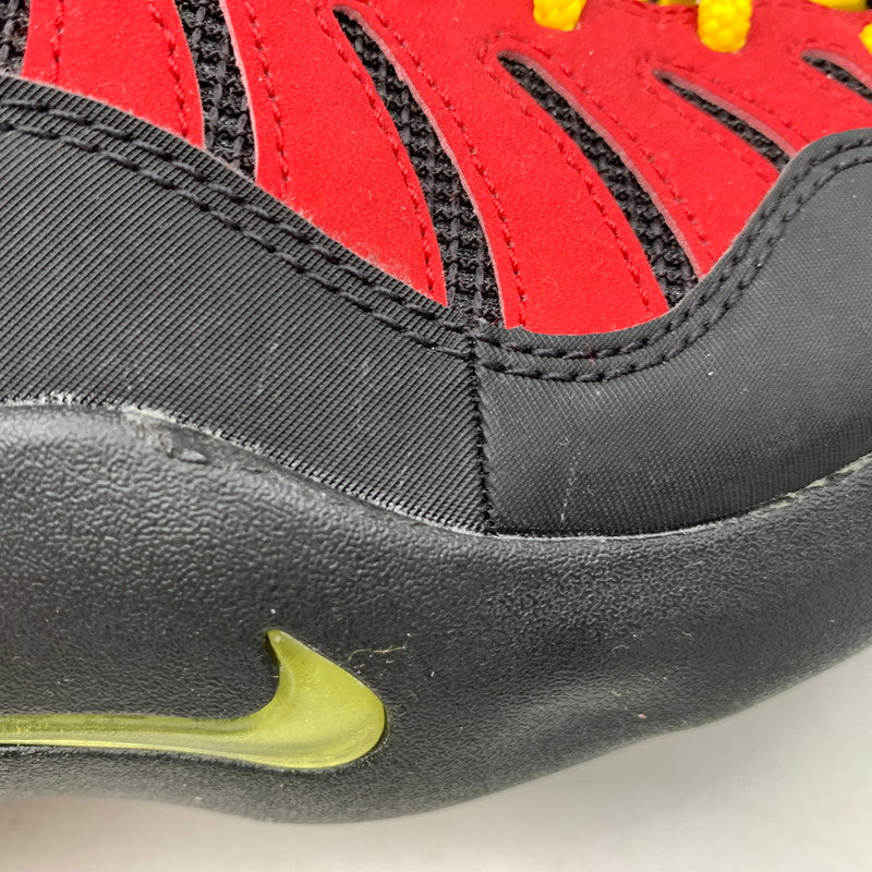 【中古品】【メンズ】 NIKE ナイキ 316383-001 AIR BAKIN エア ベイキン スニーカー シューズ 靴 160-260928-cs-11-izu サイズ：28cm カラー：BLACK/METALLIC SILVER-VARSITY RED-ORANGE BLAZE 万代Net店