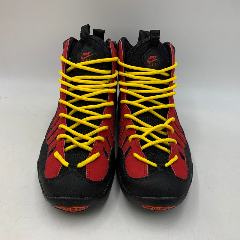 【中古品】【メンズ】 NIKE ナイキ 316383-001 AIR BAKIN エア ベイキン スニーカー シューズ 靴 160-260928-cs-11-izu サイズ：28cm カラー：BLACK/METALLIC SILVER-VARSITY RED-ORANGE BLAZE 万代Net店