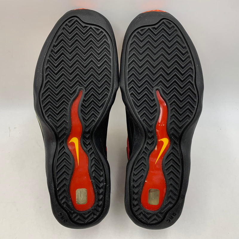 【中古品】【メンズ】 NIKE ナイキ 316383-001 AIR BAKIN エア ベイキン スニーカー シューズ 靴 160-260928-cs-11-izu サイズ：28cm カラー：BLACK/METALLIC SILVER-VARSITY RED-ORANGE BLAZE 万代Net店