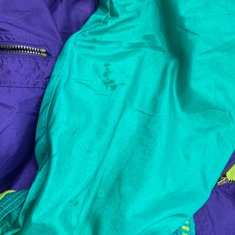 【中古品】【メンズ】 OLD NIKE オールド ナイキ 銀タグ 90S NYLON ANORAK ナイロン アノラック アウター 146-260929-ya-09-izu サイズ：XL カラー：マルチ 万代Net店