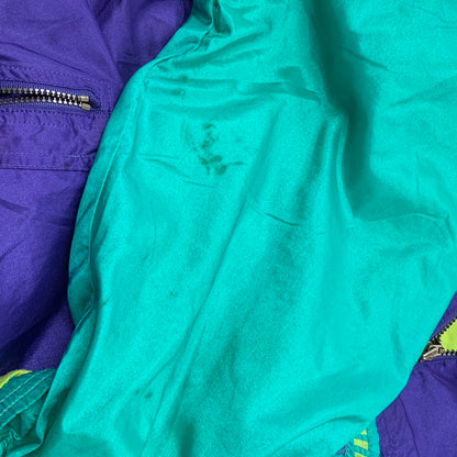 【中古品】【メンズ】 OLD NIKE オールド ナイキ 銀タグ 90S NYLON ANORAK ナイロン アノラック アウター 146-260929-ya-09-izu サイズ：XL カラー：マルチ 万代Net店
