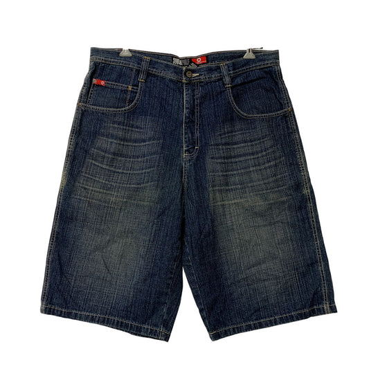 【中古品】【メンズ】 SOUTHPOLE サウスポール 90-00S DENIM SHORTS デニム ショーツ パンツ ボトムス ズボン 157-260930-cs-03-izu サイズ：38 カラー：インディゴ 万代Net店