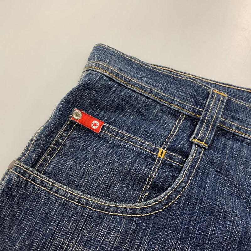 【中古品】【メンズ】 SOUTHPOLE サウスポール 90-00S DENIM SHORTS デニム ショーツ パンツ ボトムス ズボン 157-260930-cs-03-izu サイズ：38 カラー：インディゴ 万代Net店