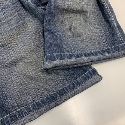 【中古品】【メンズ】 SOUTHPOLE サウスポール 90-00S DENIM SHORTS デニム ショーツ パンツ ボトムス ズボン 157-260930-cs-03-izu サイズ：38 カラー：インディゴ 万代Net店