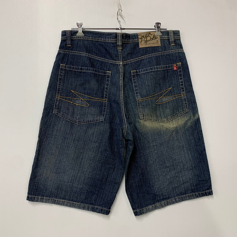 【中古品】【メンズ】 SOUTHPOLE サウスポール 90-00S DENIM SHORTS デニム ショーツ パンツ ボトムス ズボン 157-260930-cs-03-izu サイズ：38 カラー：インディゴ 万代Net店