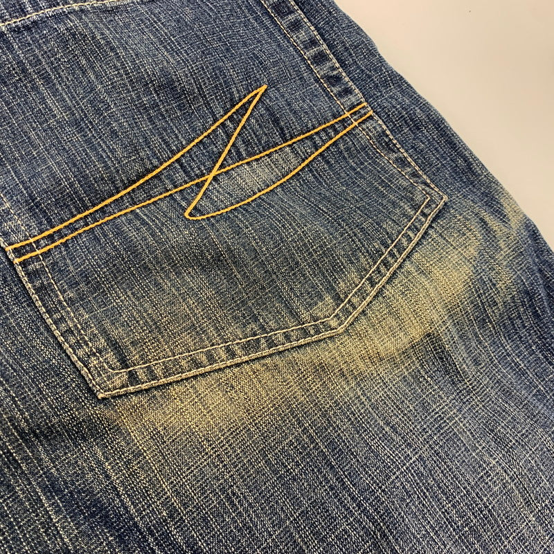 【中古品】【メンズ】 SOUTHPOLE サウスポール 90-00S DENIM SHORTS デニム ショーツ パンツ ボトムス ズボン 157-260930-cs-03-izu サイズ：38 カラー：インディゴ 万代Net店