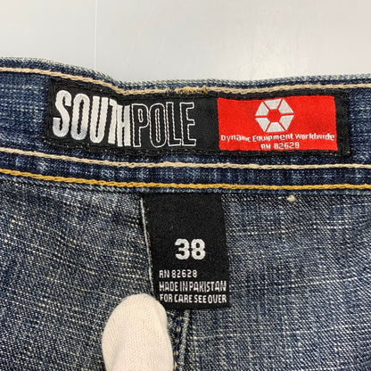 【中古品】【メンズ】 SOUTHPOLE サウスポール 90-00S DENIM SHORTS デニム ショーツ パンツ ボトムス ズボン 157-260930-cs-03-izu サイズ：38 カラー：インディゴ 万代Net店