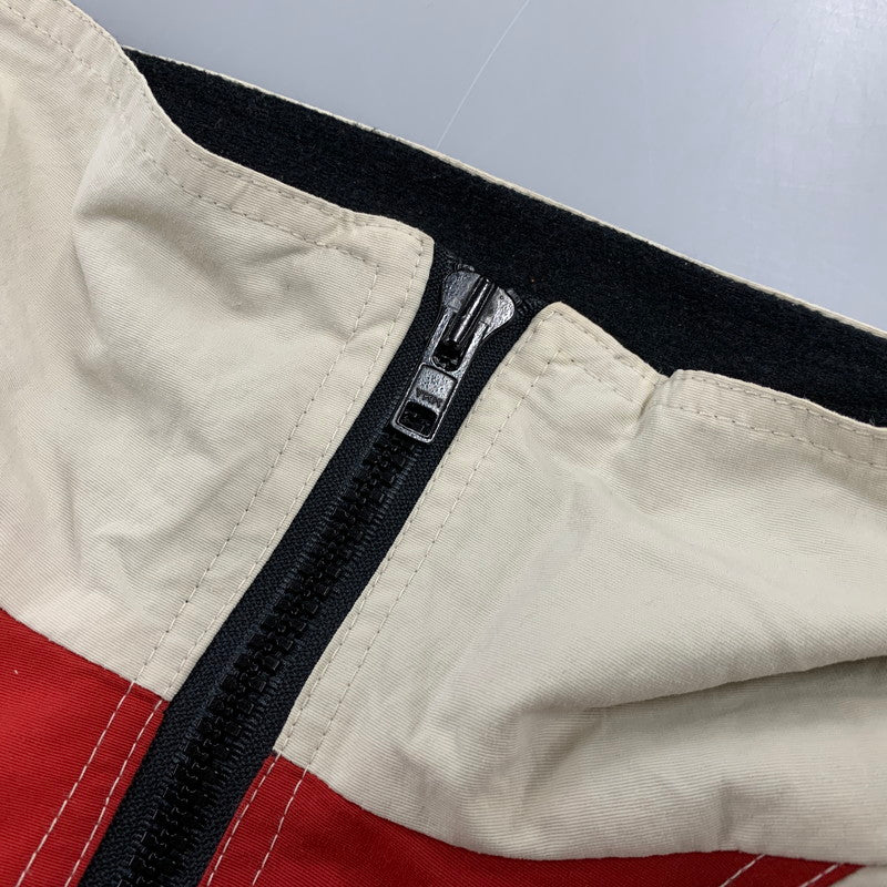 【中古品】【メンズ】 HAZ-MAT ハズマット USA製 SNOW JACKET スノー ジャケット アウター 146-260930-kh-05-izu サイズ：L カラー：ベージュ×レッド 万代Net店