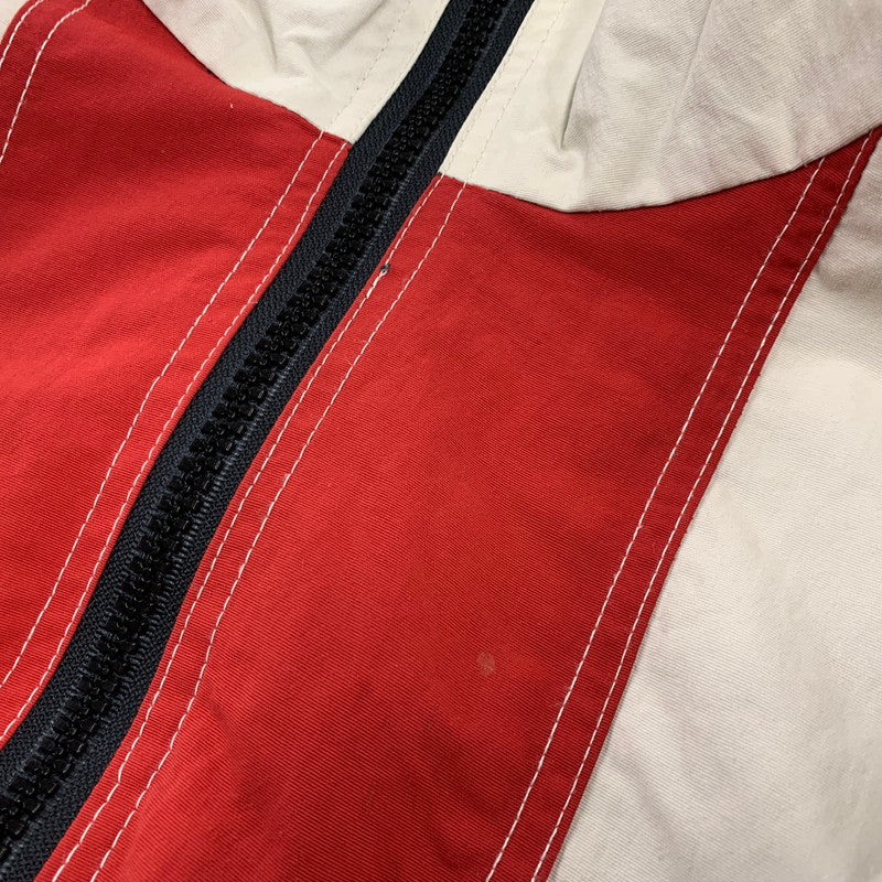 【中古品】【メンズ】 HAZ-MAT ハズマット USA製 SNOW JACKET スノー ジャケット アウター 146-260930-kh-05-izu サイズ：L カラー：ベージュ×レッド 万代Net店