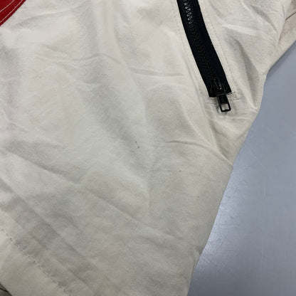 【中古品】【メンズ】 HAZ-MAT ハズマット USA製 SNOW JACKET スノー ジャケット アウター 146-260930-kh-05-izu サイズ：L カラー：ベージュ×レッド 万代Net店