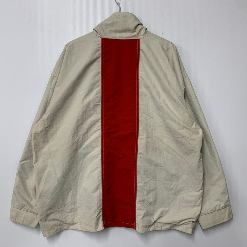 【中古品】【メンズ】 HAZ-MAT ハズマット USA製 SNOW JACKET スノー ジャケット アウター 146-260930-kh-05-izu サイズ：L カラー：ベージュ×レッド 万代Net店
