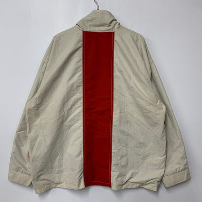 【中古品】【メンズ】 HAZ-MAT ハズマット USA製 SNOW JACKET スノー ジャケット アウター 146-260930-kh-05-izu サイズ：L カラー：ベージュ×レッド 万代Net店