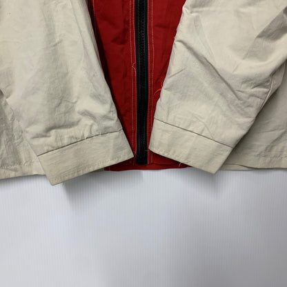 【中古品】【メンズ】 HAZ-MAT ハズマット USA製 SNOW JACKET スノー ジャケット アウター 146-260930-kh-05-izu サイズ：L カラー：ベージュ×レッド 万代Net店