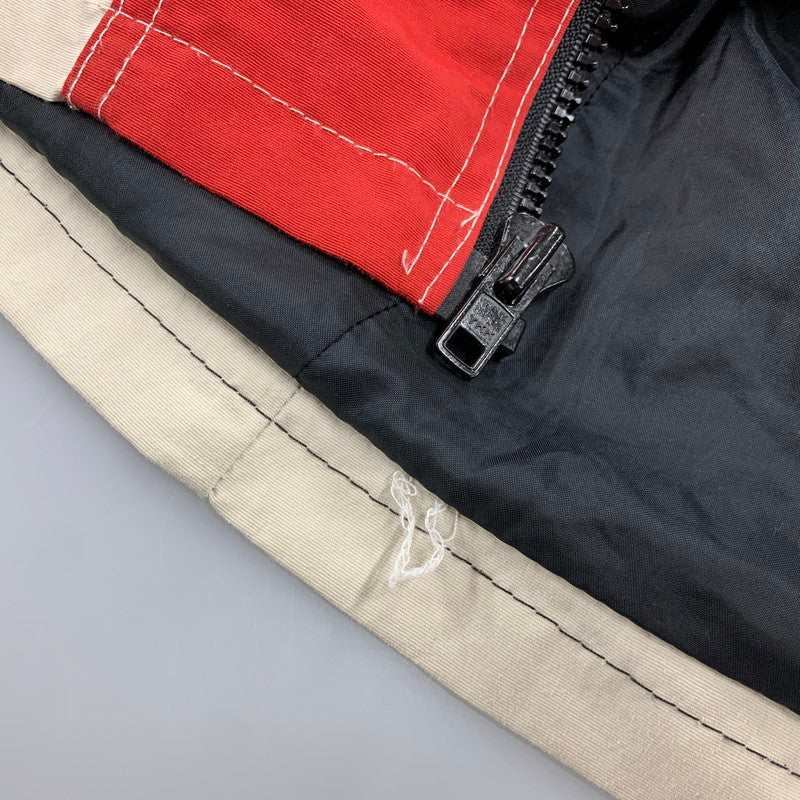 【中古品】【メンズ】 HAZ-MAT ハズマット USA製 SNOW JACKET スノー ジャケット アウター 146-260930-kh-05-izu サイズ：L カラー：ベージュ×レッド 万代Net店