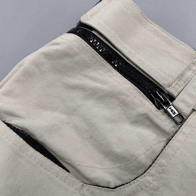 【現状渡し品】【メンズ】 HAZ-MAT ハズマット USA製 SNOW PANTS スノー パンツ ボトムス 157-260930-kh-01-izu サイズ：L カラー：ベージュ系 万代Net店