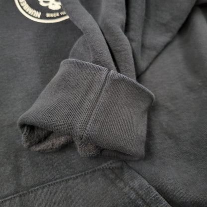 【中古品】【メンズ】 Supreme シュプリーム × NUMBER (N)INE ナンバーナイン HOODED SWEATSHIRT フーデッド スウェットシャツ パーカー 149-260929-as-07-izu サイズ：L カラー：ブラック 万代Net店